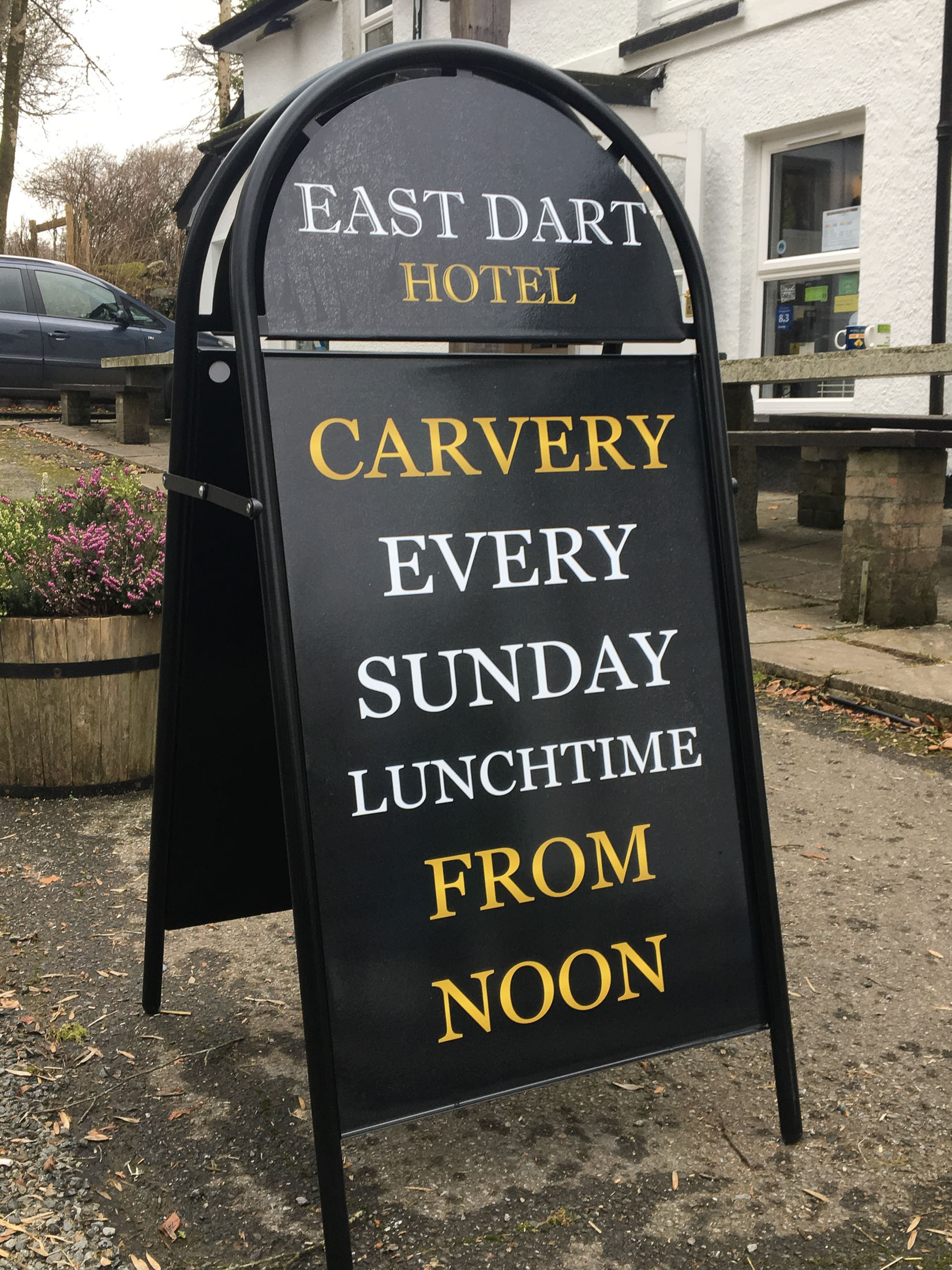 Pavement Signs kirkham vans and signage